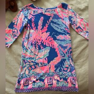 Lilly Pulitzer Cotton Shift Dress size 4/5